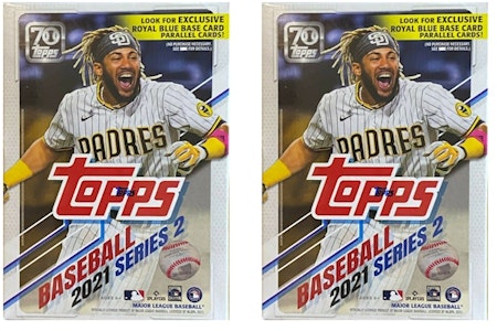 2021 Topps 第二系列棒球閃卡盒兩盒組 Buy 2021 Topps 第二系列棒球閃卡盒兩盒組
