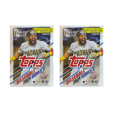 2021 Topps Series 2 Baseball Blaster Box 2x Lot