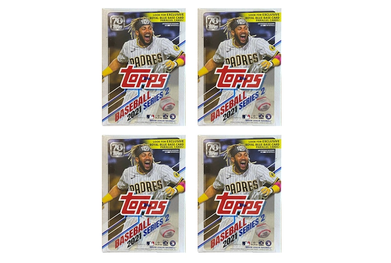 2021 Topps Series 2 Baseball Blaster Box 4x Lot