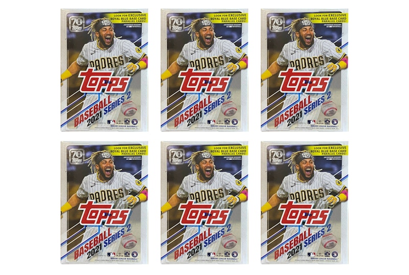 Buy 2021 Topps Siri 2 Baseball Blaster Box 6x Lot