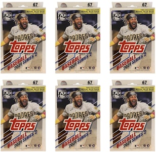 2021年Topps第二系列棒球挂盒6个套装 Buy 2021年Topps第二系列棒球挂盒6个套装