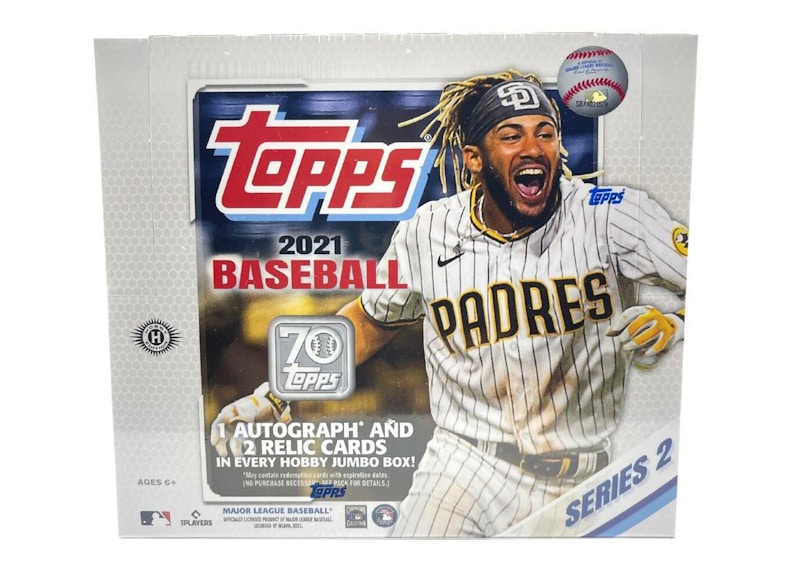 Buy 2021 Topps Siri 2 Besbol Jumbo Box