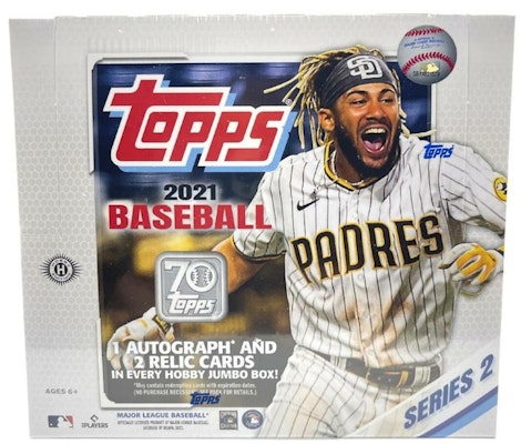2021 Topps Series 2 Baseball Jumbo Box Buy 2021 Topps Series 2 Baseball Jumbo Box