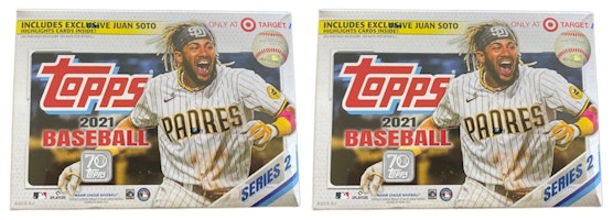 2021 Topps Series 2 Baseball Mega Box (Target Exclusive) 2x Lot 2021 Topps Series 2 Baseball Mega Box (Target Exclusive) 2x Lot