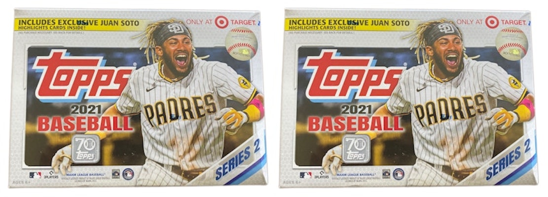 2021 Topps Series 2 Baseball Mega Box (Target Exclusive) 2x Lot Buy 2021 Topps Series 2 Baseball Mega Box (Target Exclusive) 2x Lot