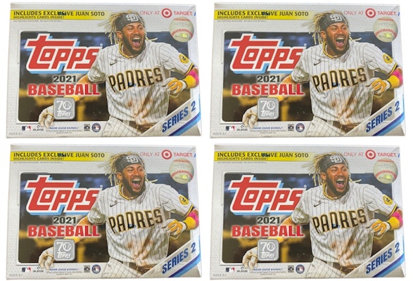 2021 Topps Series 2 Baseball Mega Box (Target Exclusive) 4x Lot Buy 2021 Topps Series 2 Baseball Mega Box (Target Exclusive) 4x Lot