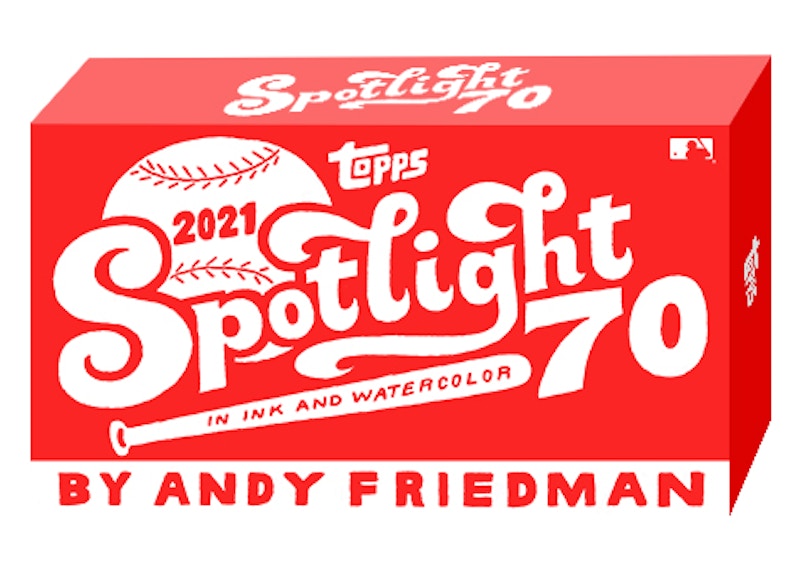 2021 Topps Spotlight 70 by Andy Friedman Baseball Box