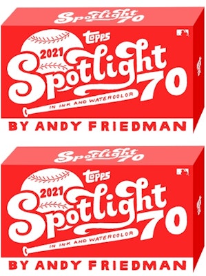 2021 Topps Spotlight 70 by Andy Friedman Baseball Box 2x Lot Buy 2021 Topps Spotlight 70 by Andy Friedman Baseball Box 2x Lot