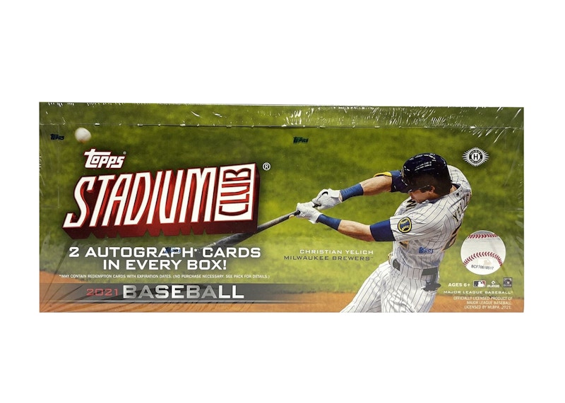 2021 Topps Stadium Club Baseball Hobby Box