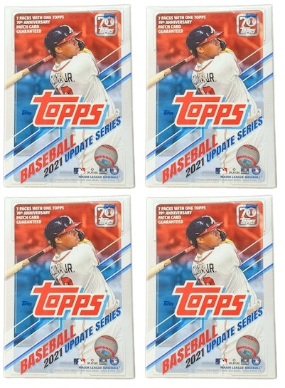 2021-topps-update-series-baseball-blaster-box-4x-lot
