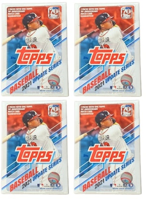 2021 Topps Update Series Baseball Blaster Box 4x Lot Buy 2021 Topps Update Series Baseball Blaster Box 4x Lot