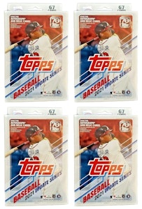 2021 Topps 업데이트 시리즈 행거박스 4개 묶음
Buy 2021 Topps 업데이트 시리즈 행거박스 4개 묶음