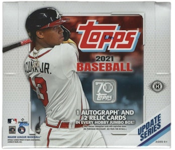 2021 Topps 업데이트 점보 박스 (2021 Topps 업데이트 점보)
Buy 2021 Topps 업데이트 점보 박스 (2021 Topps 업데이트 점보)
