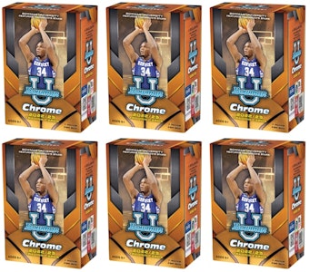 2022-23 鉑曼大學鉻籃球閃盒 6盒組 Buy 2022-23 鉑曼大學鉻籃球閃盒 6盒組