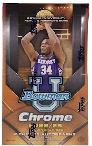 Caja Hobby Baloncesto 2022-23 Bowman University Chrome Buy Caja Hobby Baloncesto 2022-23 Bowman University Chrome