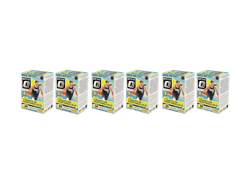 2022-23 Panini Donruss Optic Basketball Blaster Box 6x Lot