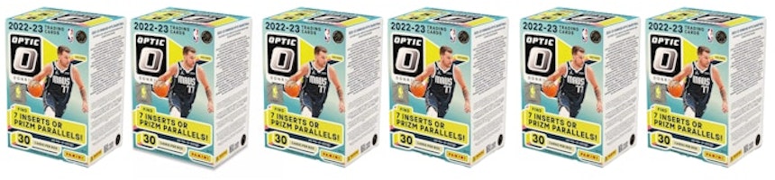 2022-23 Panini Donruss Optic Basketball Blaster Box 6x Lot 2022-23 Panini Donruss Optic Basketball Blaster Box 6x Lot