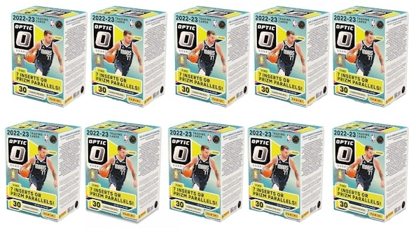 2022-23-panini-donruss-optic-basketball-blaster-box-10x-lot