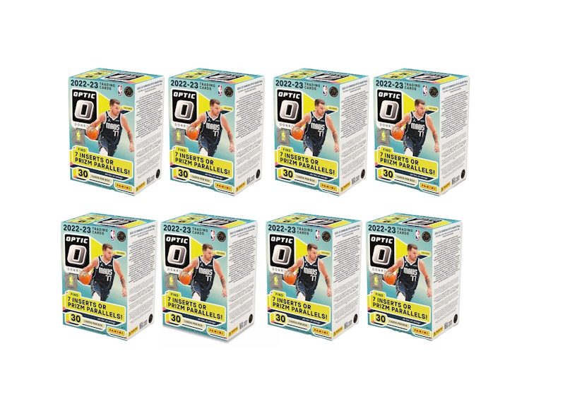2022-23 Panini Donruss Optic Basketball Blaster Box 8x Lot
