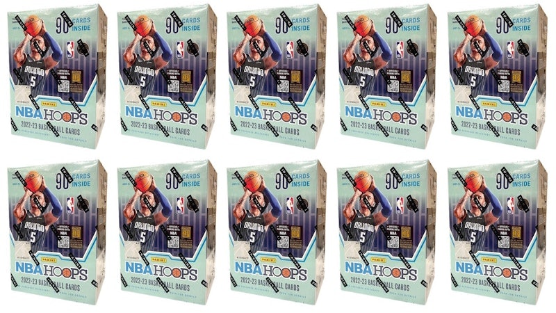 2022-23-panini-nba-hoops-basketball-holiday-blaster-box-10x-lot