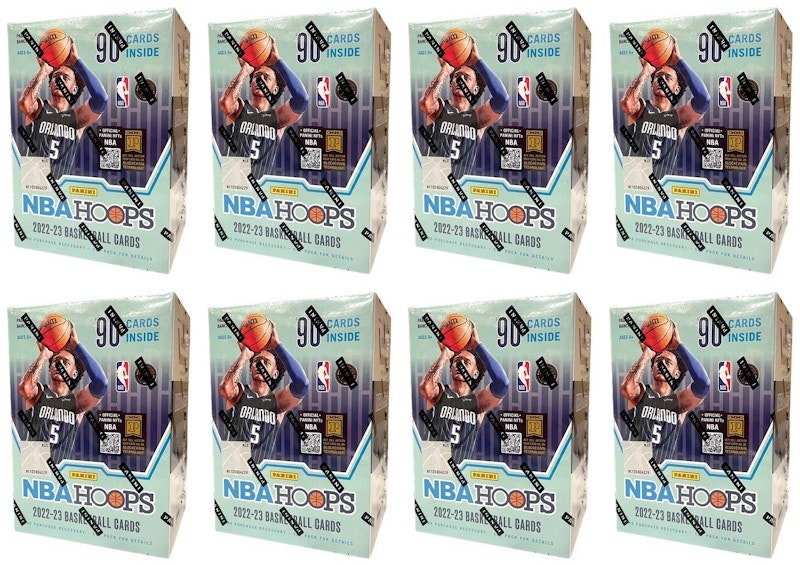 2022-23-panini-nba-hoops-basketball-holiday-blaster-box-8x-lot