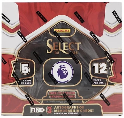 2022-23 Panini Premier League EPL Soccer Hobby Box Buy 2022-23 Panini Premier League EPL Soccer Hobby Box