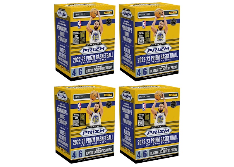 2022-23 Panini Prizm Basketball Blaster Box (Ice Prizms) 4x Lot