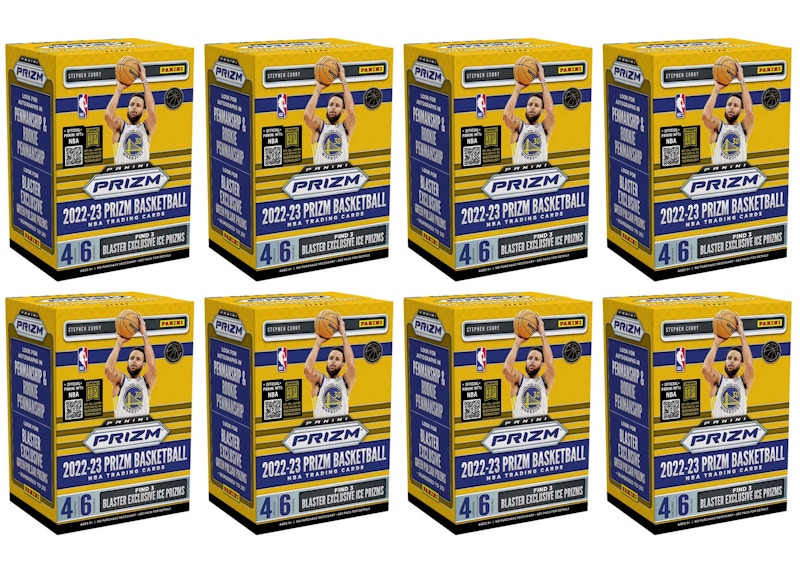 2022-23 Panini Prizm Basketball Blaster Box (Ice Prizms) 8x Lot