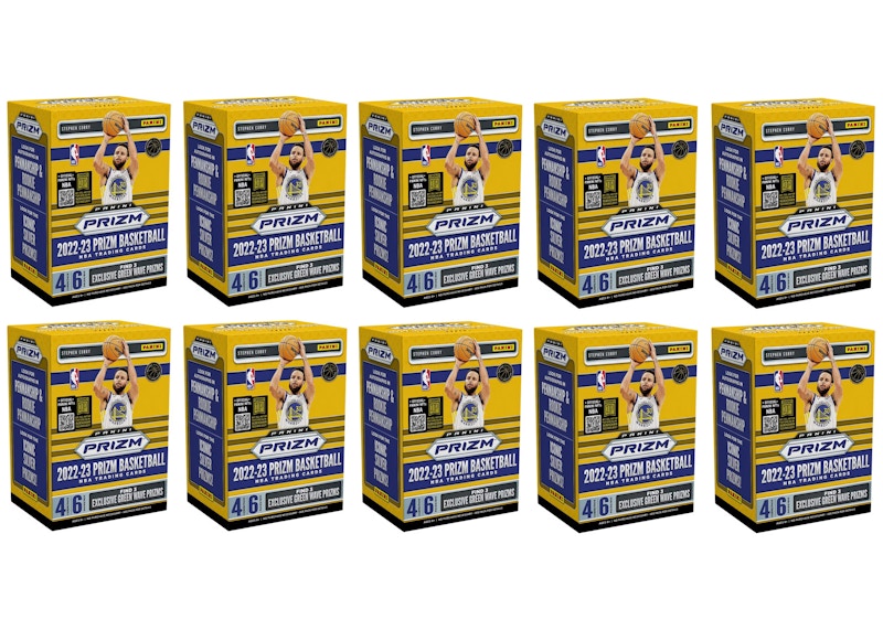2022-23 Panini Prizm Basketball Fanatics Blaster Box (Green Wave Prizms) 10x Lot