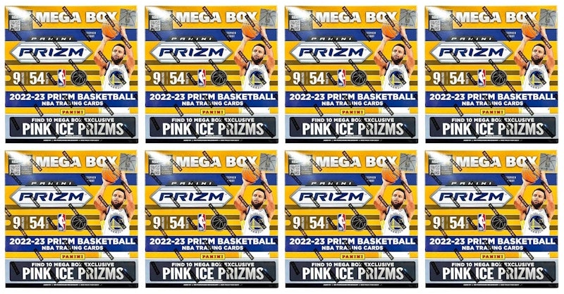 2022-23-panini-prizm-basketball-mega-box-pink-ice-prizms-8x-lot