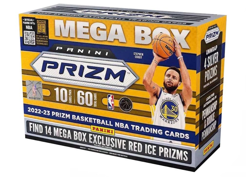 2022-23 Panini Prizm Basketball Mega Box (Red Ice Prizms)