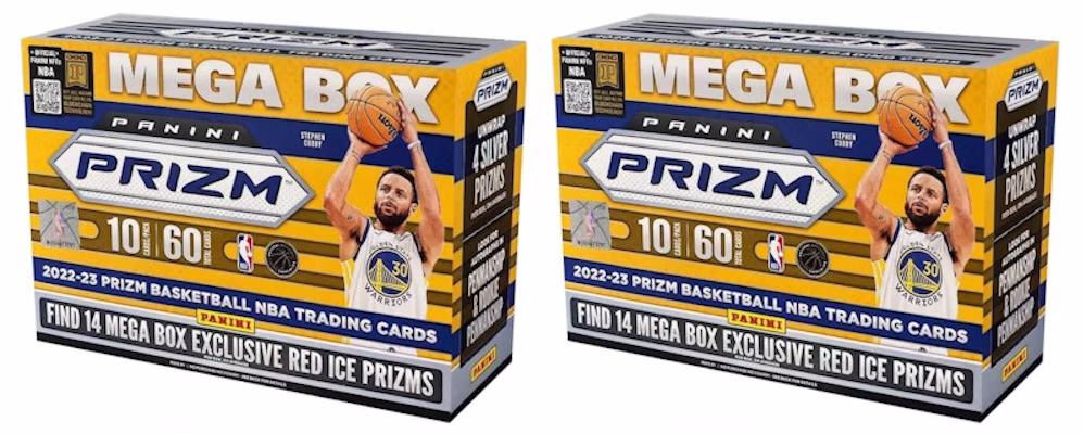 2022-23 Panini Prizm 篮球珍藏盒 (红冰折射) 2盒套装 Buy 2022-23 Panini Prizm 篮球珍藏盒 (红冰折射) 2盒套装