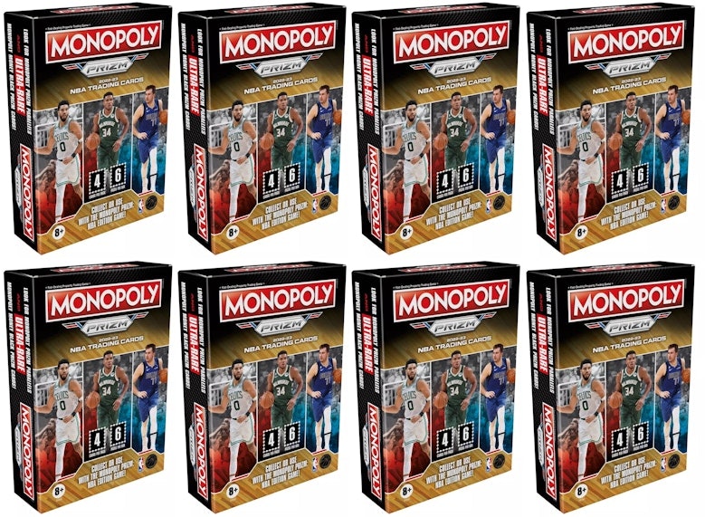 2022-23-panini-prizm-monopoly-basketball-blaster-booster-box-8x-lot