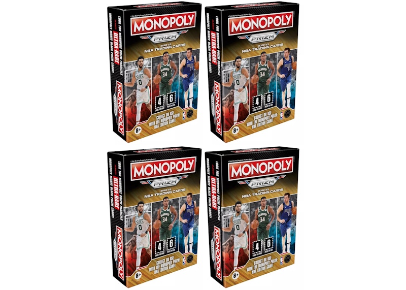 2022-23 Panini Prizm Monopoly Basketball Blaster Booster Box 4x Lot