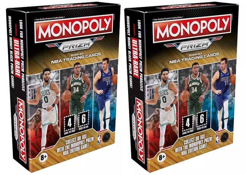 2022-23 Panini Prizm Monopoly Basketball Blaster Booster Box 2x Lot