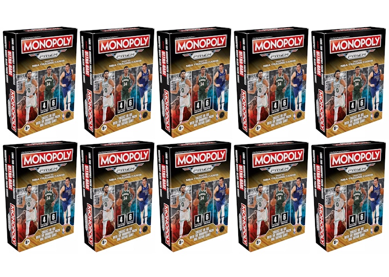 2022-23 Panini Prizm Monopoly Basketball Blaster Booster Box 10x Lot