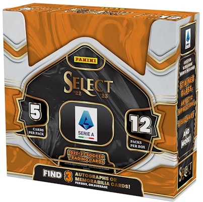2022-23 Panini Select Serie A Soccer Hobby Box Buy 2022-23 Panini Select Serie A Soccer Hobby Box