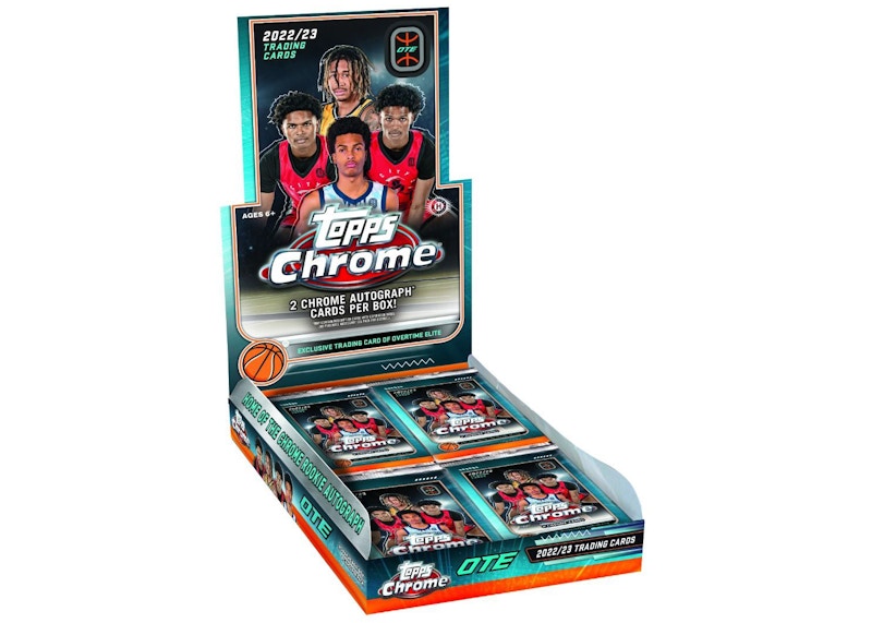 2022-23 Topps Chrome Overtime Elite Basketball Hobby Box