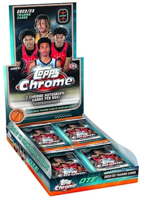 2022-23 Topps Chrome Overtime Elite Basketball Hobby Box Buy 2022-23 Topps Chrome Overtime Elite Basketball Hobby Box