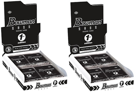 Caja de Hobby Béisbol 2022 Bowman 1ª Edición Lote de 2. Buy Caja de Hobby Béisbol 2022 Bowman 1ª Edición Lote de 2.