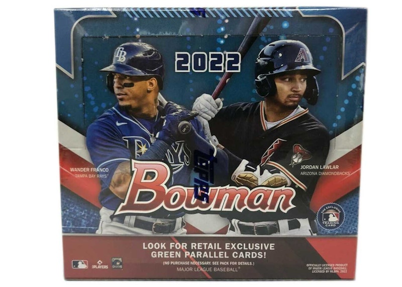 Order 2022 Bowman 棒球卡 24包零售盒