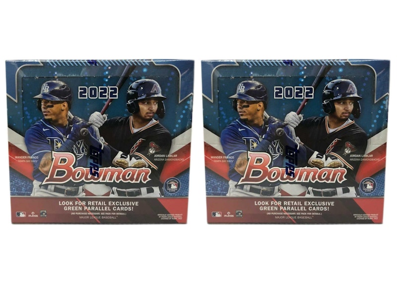2022 Bowman Baseball 24 Pack Retail Box 2x Lot