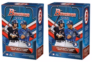 2022 Bowman Baseball Blaster Box 2x Lot 2022 Bowman Baseball Blaster Box 2x Lot