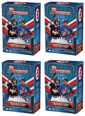 2022 Bowman Baseball Blaster Box 4x Lot Buy 2022 Bowman Baseball Blaster Box 4x Lot