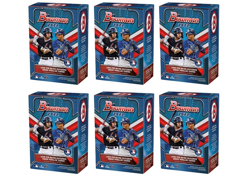 Buy 2022 Bowman 棒球閃盒6盒組