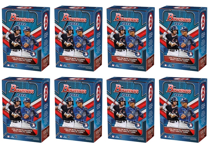 Buy 2022 Bowman Baseball Blaster Box 8x Lot Kotak