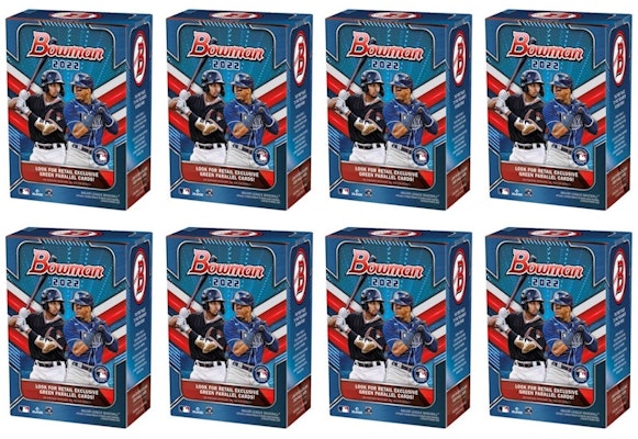 2022 Bowman Baseball Blaster Box 8x Lot Buy 2022 Bowman Baseball Blaster Box 8x Lot