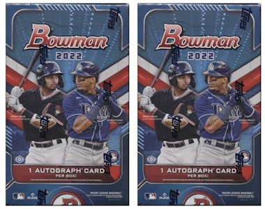 2022 보우먼 야구 하비 박스 2개 세트
Buy 2022 보우먼 야구 하비 박스 2개 세트