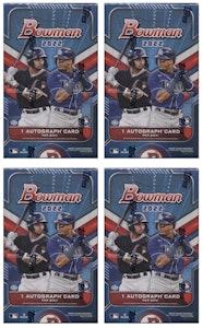 2022 Bowman 야구 하비박스 4개 세트 (2022 Bowman yagu habibakseuseu 4gae seteu)
Buy 2022 Bowman 야구 하비박스 4개 세트 (2022 Bowman yagu habibakseuseu 4gae seteu)