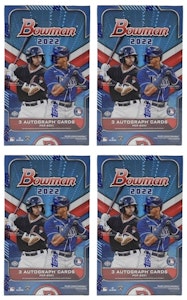 2022 Bowman 野球 HTA ホビージャンボBOX 4個セット
Buy 2022 Bowman 野球 HTA ホビージャンボBOX 4個セット